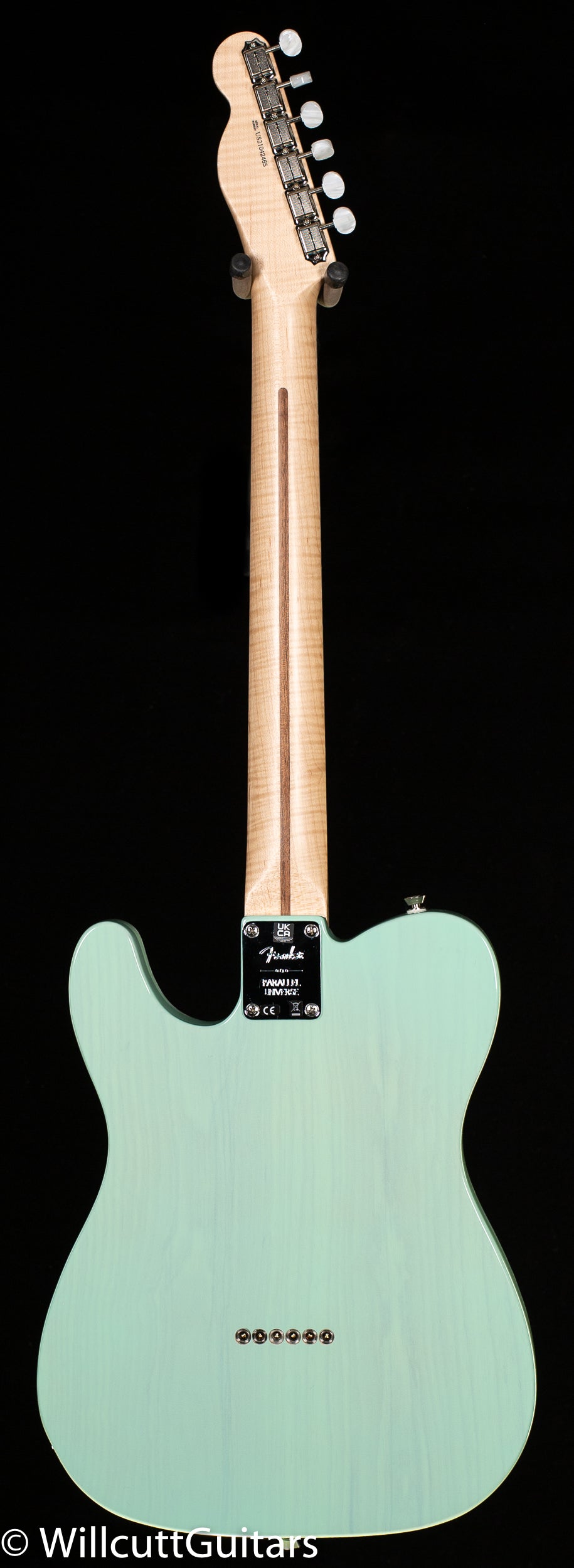 Fender Parallel Universe II Tele Magico Transparent Surf Green (465) -  Willcutt Guitars