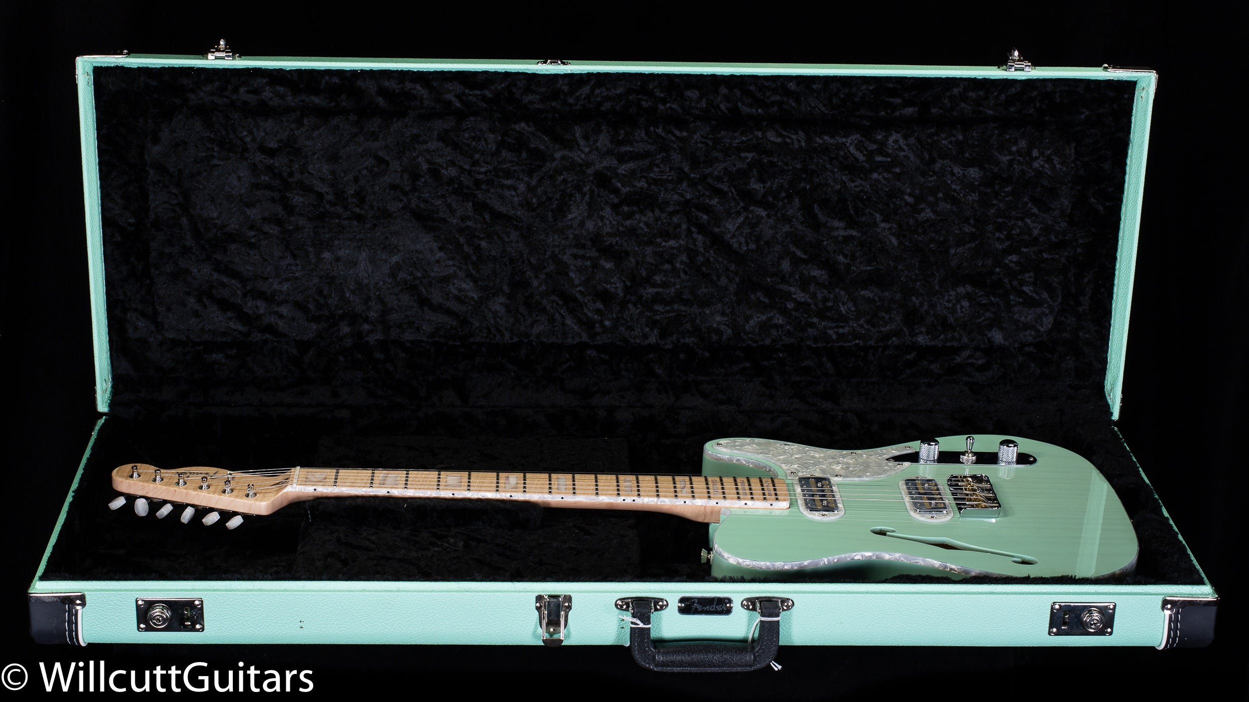 Fender Parallel Universe II Tele Magico Transparent Surf Green (465)