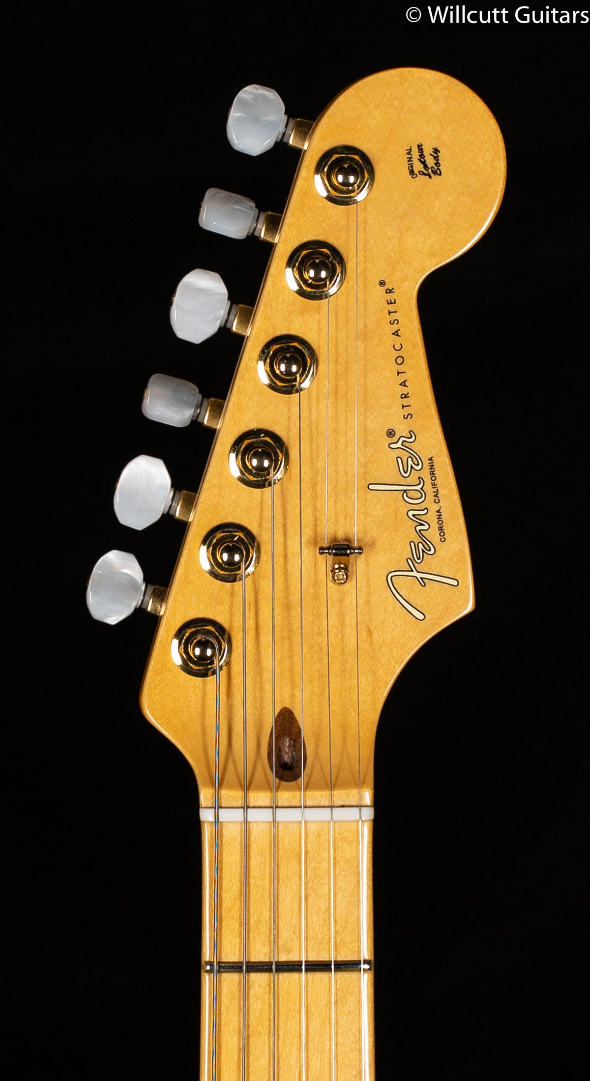 Fender 75th Anniversary Commemorative Stratocaster Maple Fingerboard 2-Color Bourbon Burst