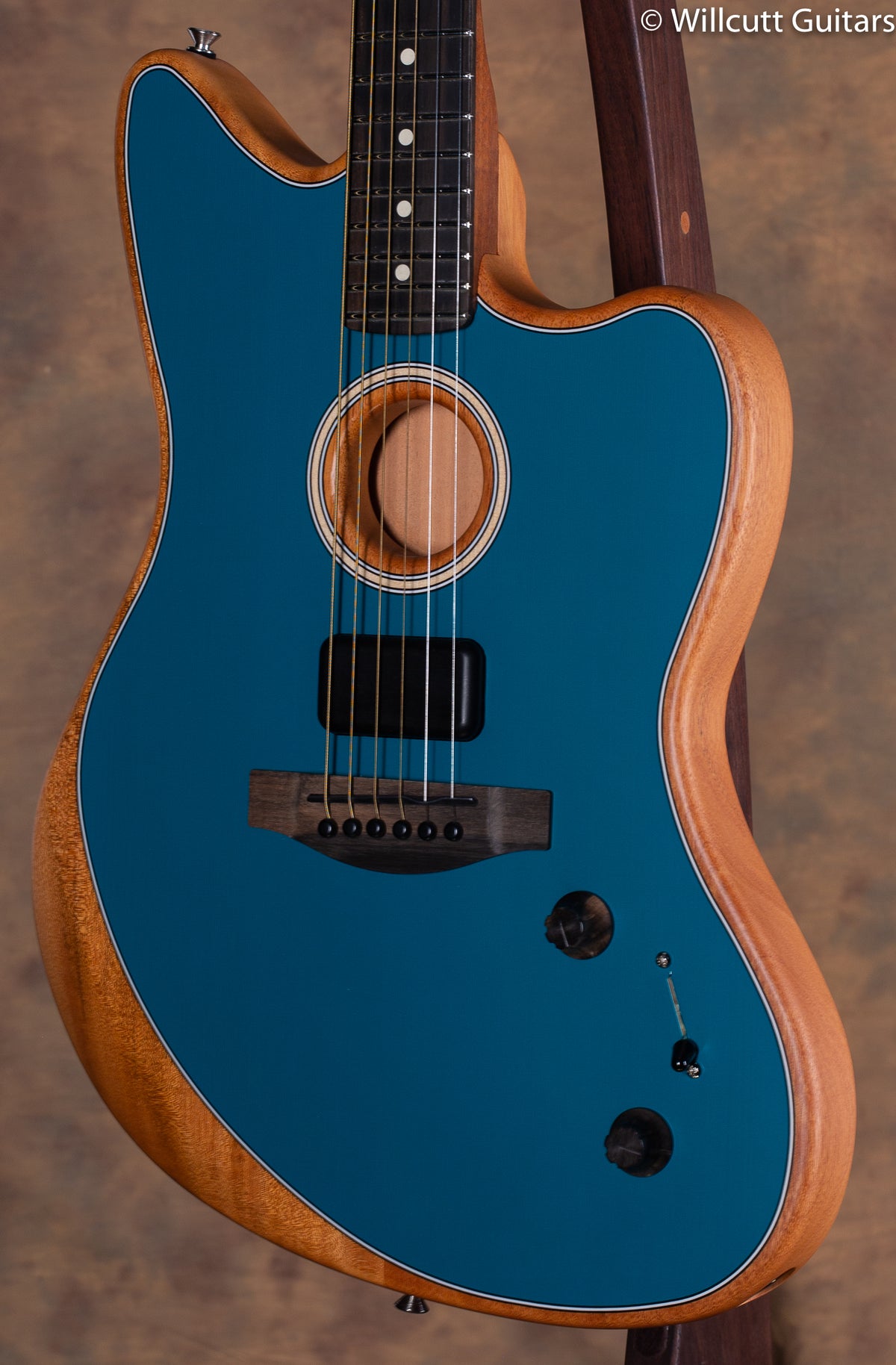 Fender Acoustasonic Jazzmaster Ocean Turquoise USED