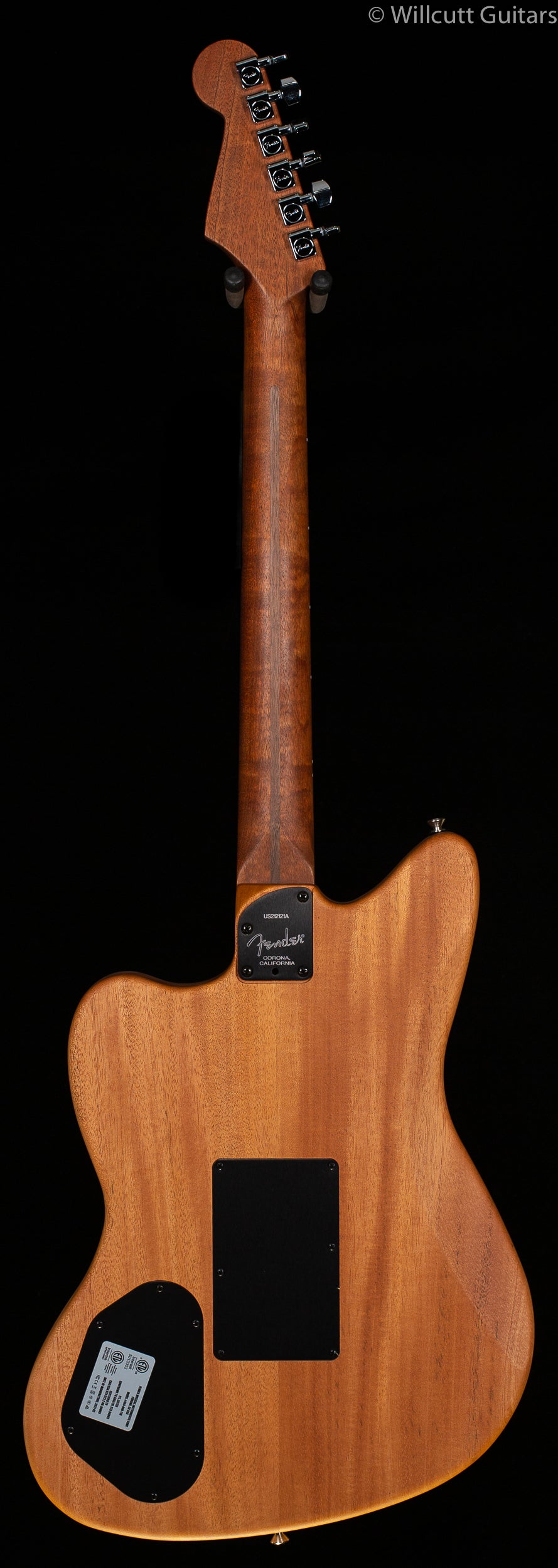 Fender American Acoustasonic Jazzmaster Ocean Turquoise Ebony Fingerboard