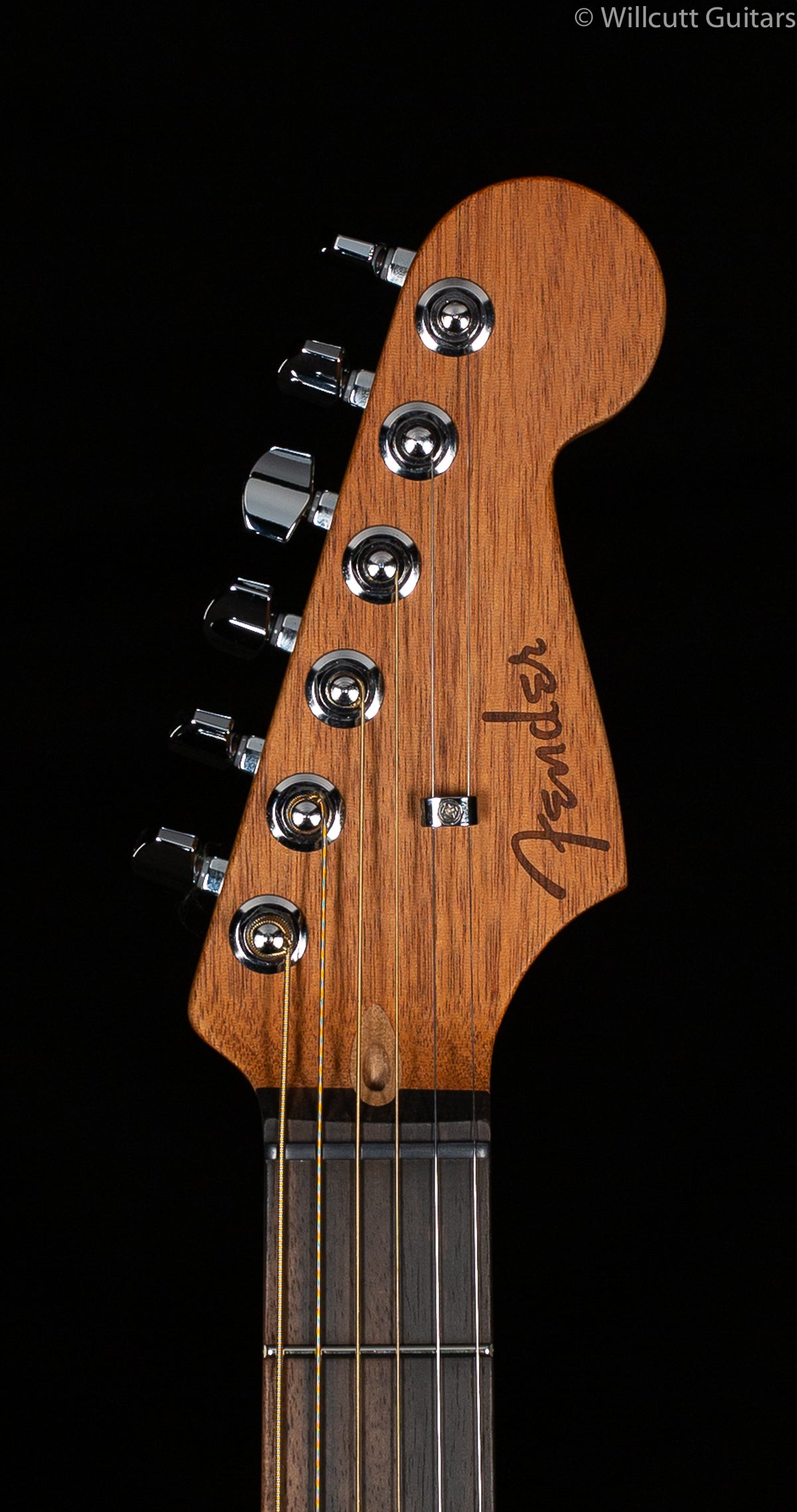 Fender American Acoustasonic Jazzmaster Tobacco Sunburst Ebony Fingerboard