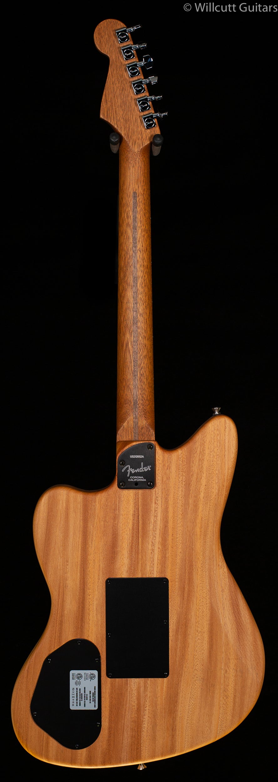 Fender American Acoustasonic Jazzmaster Tobacco Sunburst Ebony Fingerboard