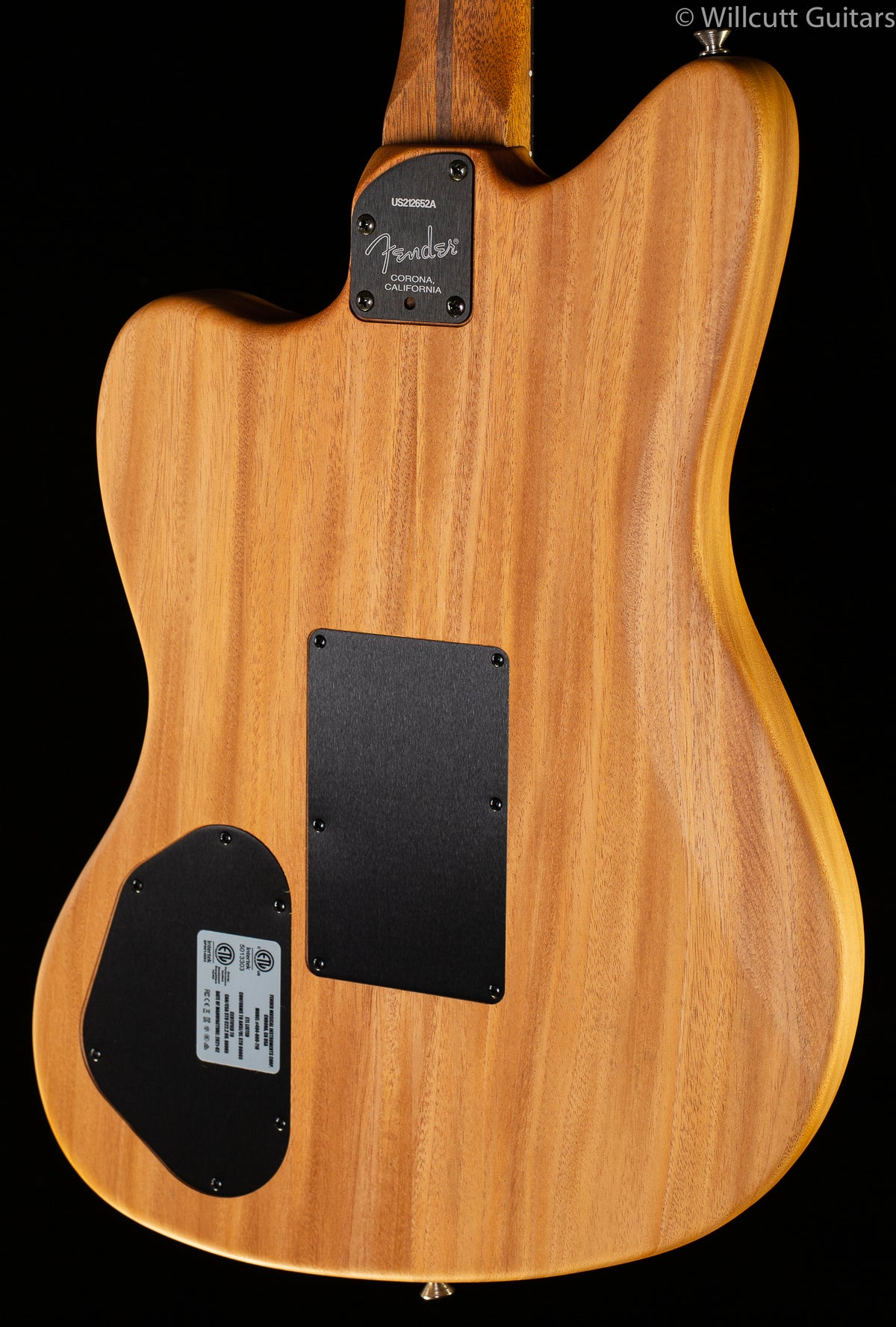 Fender American Acoustasonic Jazzmaster Tobacco Sunburst Ebony Fingerboard