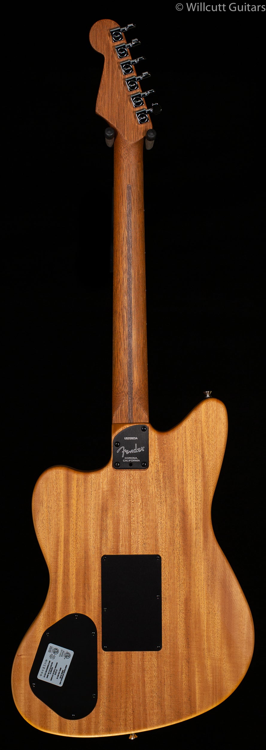 Fender American Acoustasonic Jazzmaster Natural Ebony Fingerboard