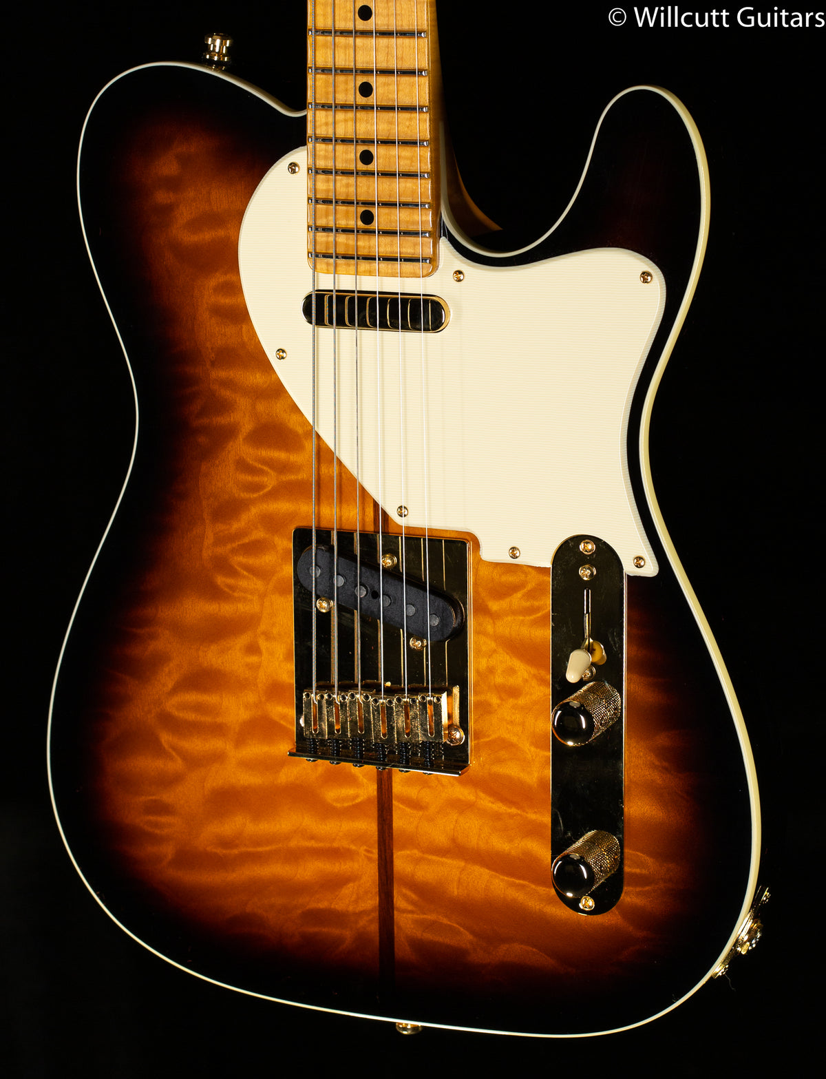 Fender Custom Shop Merle Haggard Telecaster, Maple Fingerboard, 2-Color Sunburst (079)