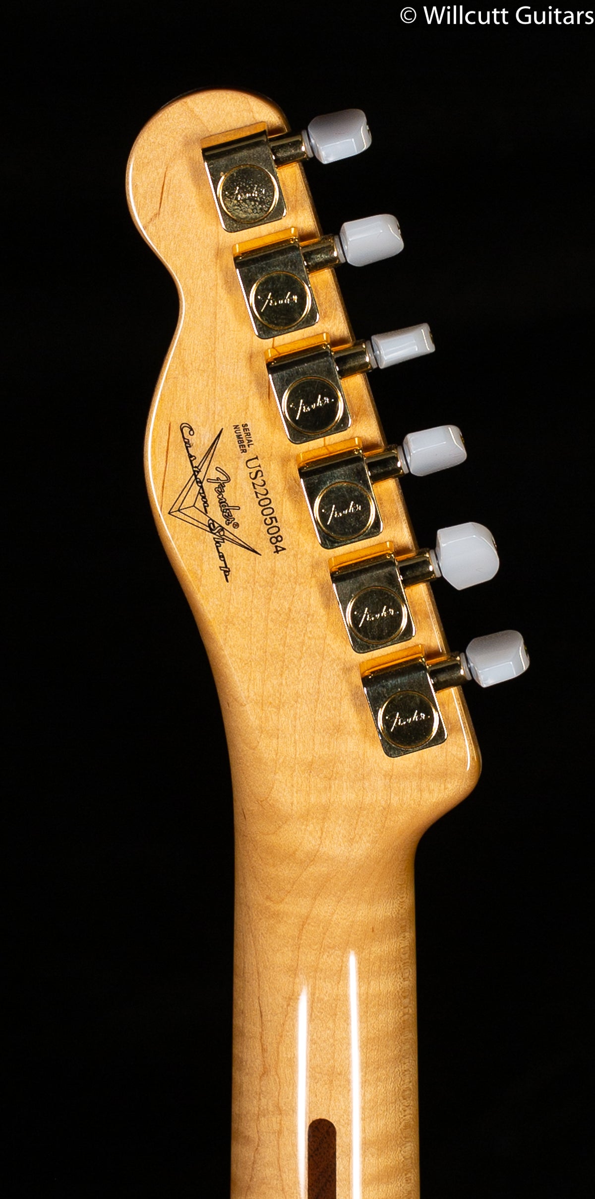 Fender Custom Shop Merle Haggard Telecaster Maple Fingerboard 2-Color Sunburst (084)