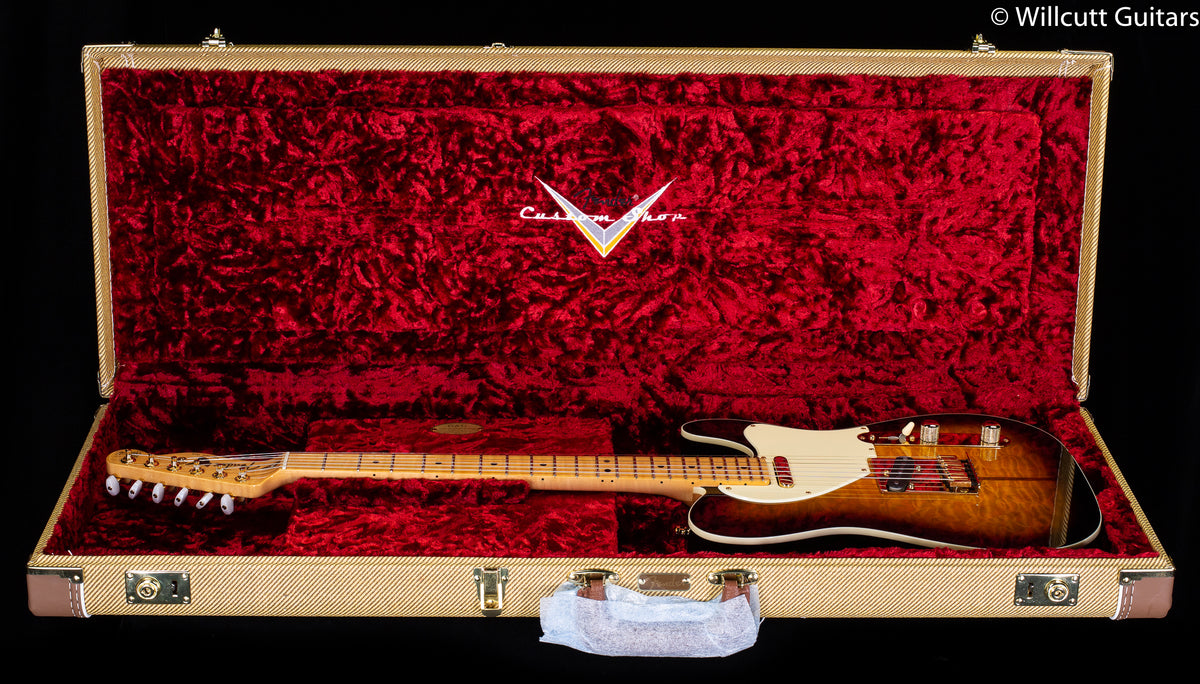 Fender Custom Shop Merle Haggard Telecaster Maple Fingerboard 2-Color Sunburst (084)