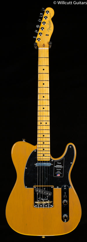 Fender American Professional II Telecaster Maple Fingerboard Butterscotch Blonde (619)