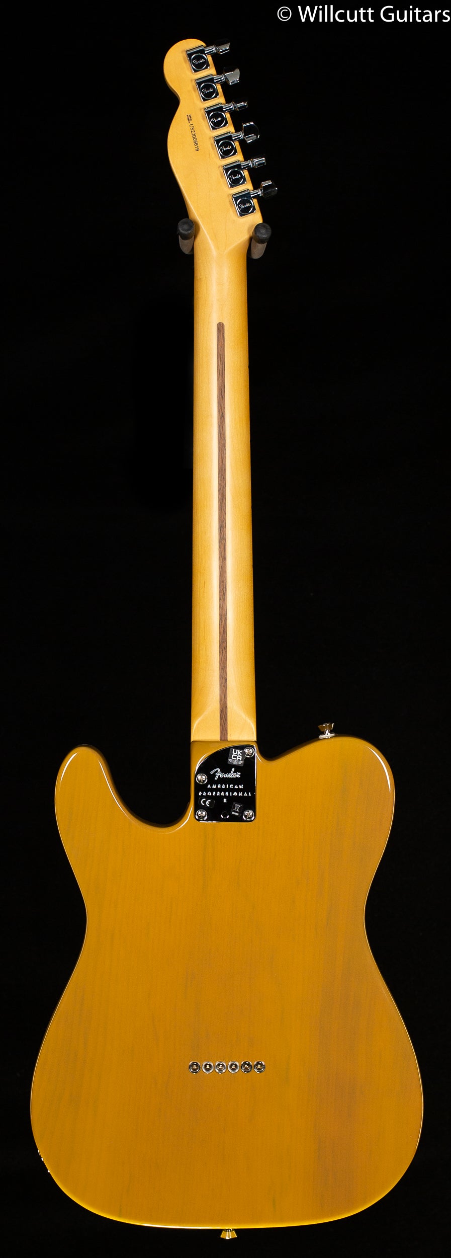 Fender American Professional II Telecaster Maple Fingerboard Butterscotch Blonde (619)