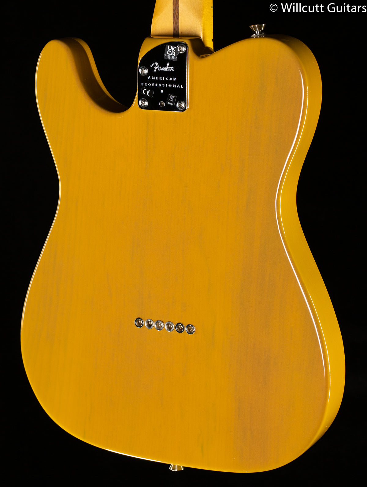 Fender American Professional II Telecaster Maple Fingerboard Butterscotch Blonde (619)