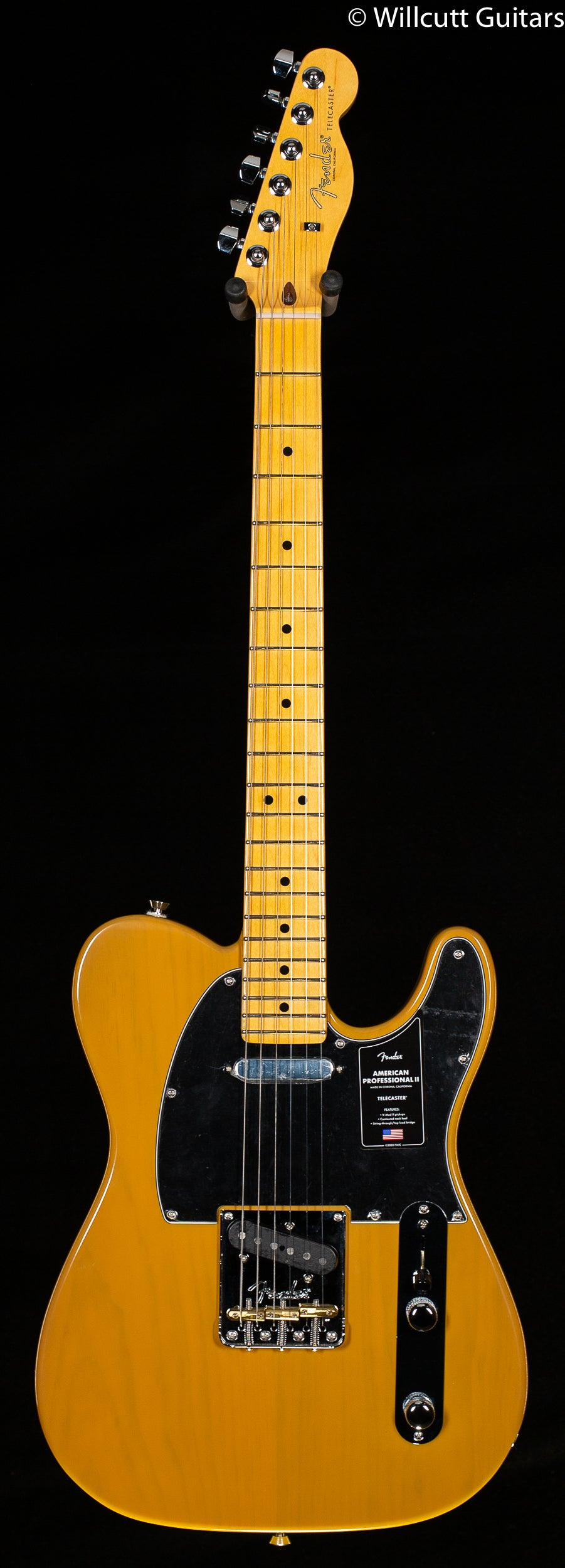 人気商品！！ Fender エレキギター American Professional II Telecaster(R), Maple  Fingerboard, Butterscotch Blonde