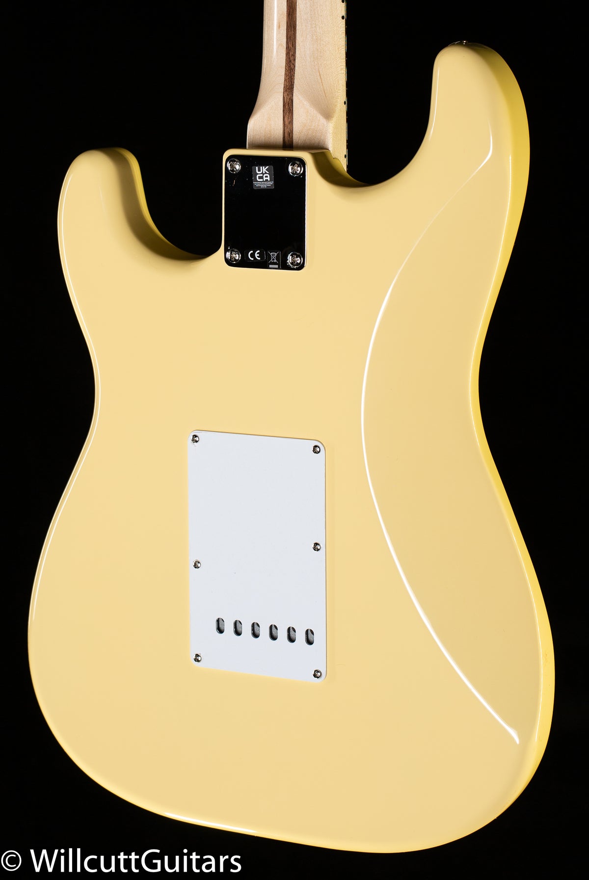 Fender Yngwie Malmsteen Stratocaster Scalloped Rosewood Fingerboard Vintage White (681)