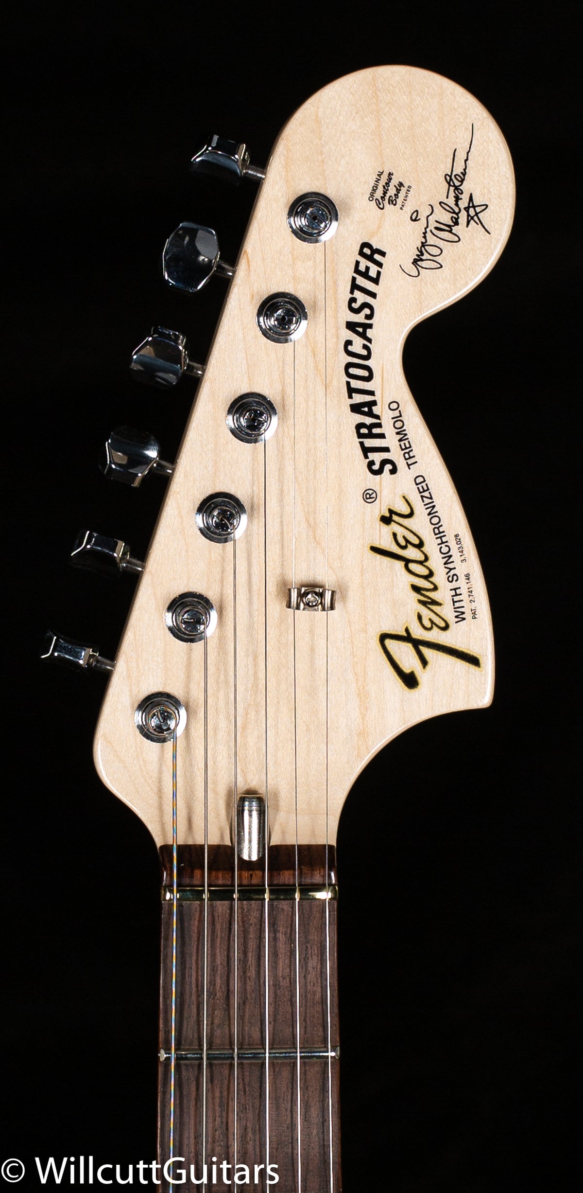 Fender Yngwie Malmsteen Stratocaster Scalloped Rosewood Fingerboard Vintage White (681)