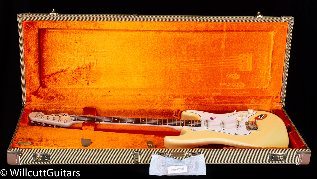 Fender Yngwie Malmsteen Stratocaster Scalloped Rosewood Fingerboard Vintage White (681)