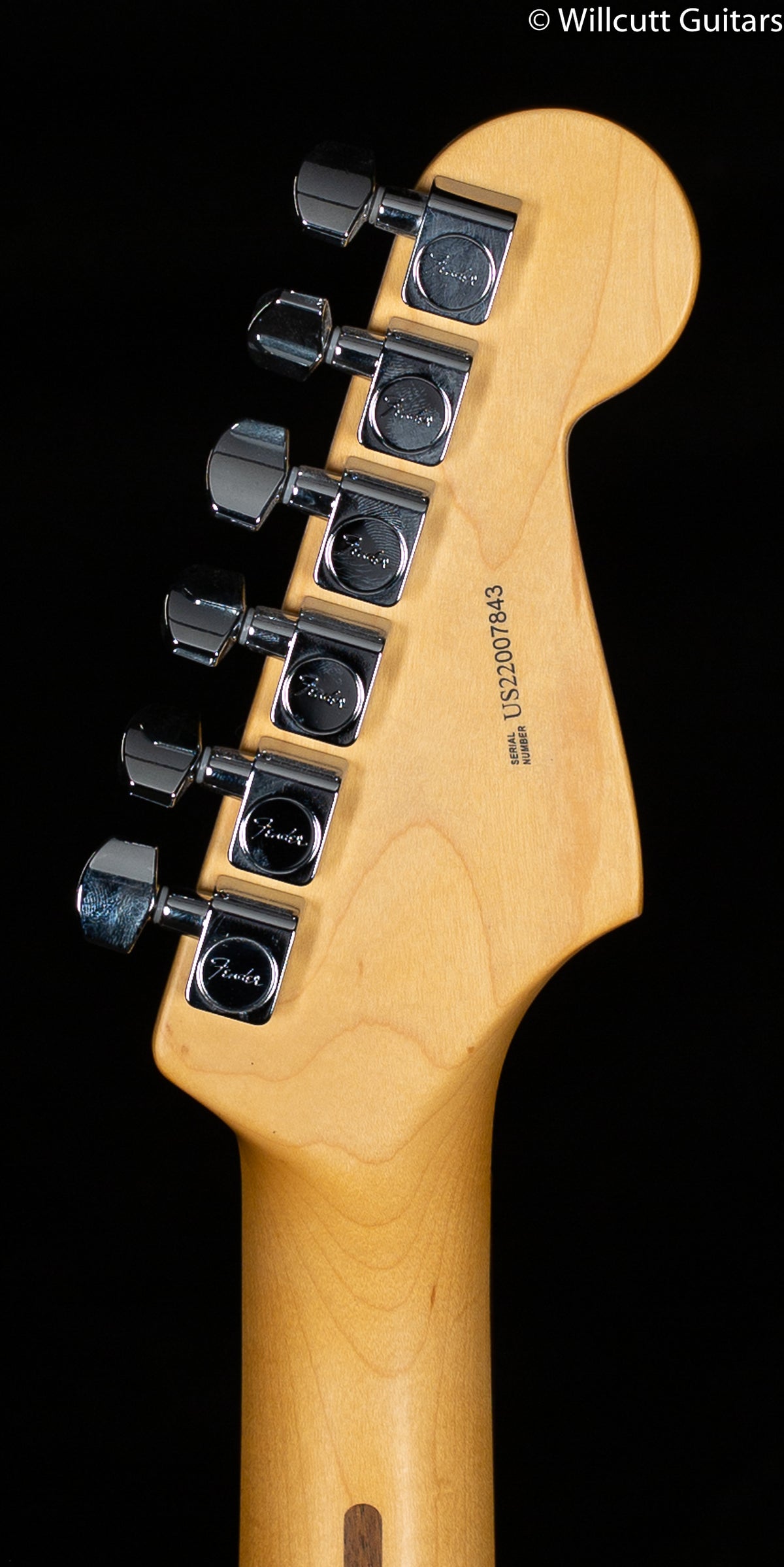 Fender American Professional II Stratocaster Left-Hand Rosewood Fingerboard Dark Night (843)