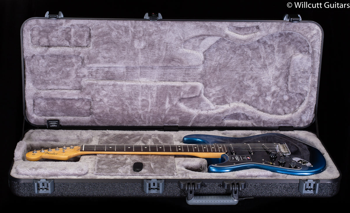 Fender American Professional II Stratocaster Left-Hand Rosewood Fingerboard Dark Night (843)