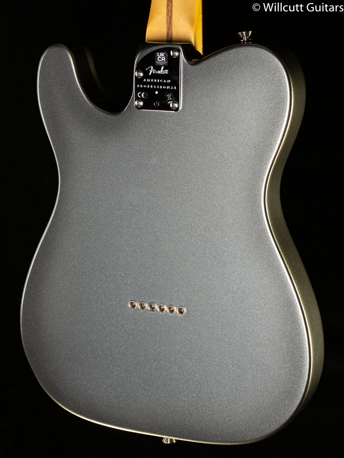 Fender American Professional II Telecaster Mercury Rosewood Fingerboard (826)