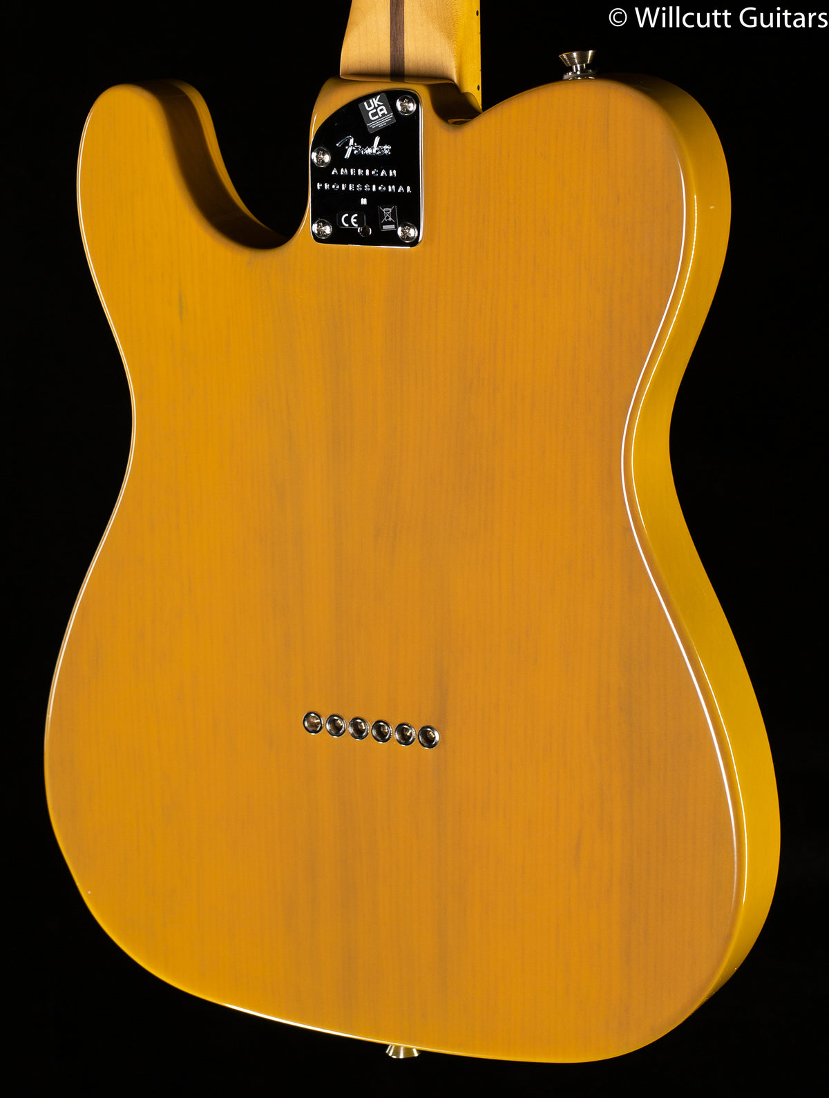 Fender American Professional II Telecaster Maple Fingerboard Butterscotch Blonde (871)
