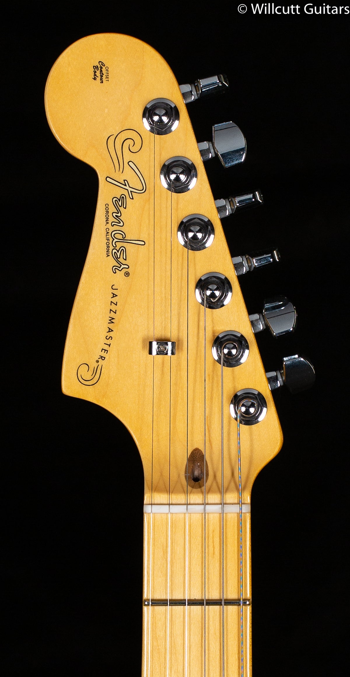 Fender American Professional II Jazzmaster Miami Blue Maple Fingerboard Left-Hand (341)