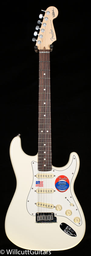 Fender Jeff Beck Stratocaster, Rosewood Fingerboard, Olympic White (661)