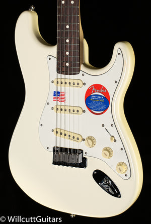 Fender Jeff Beck Stratocaster, Rosewood Fingerboard, Olympic White (661)