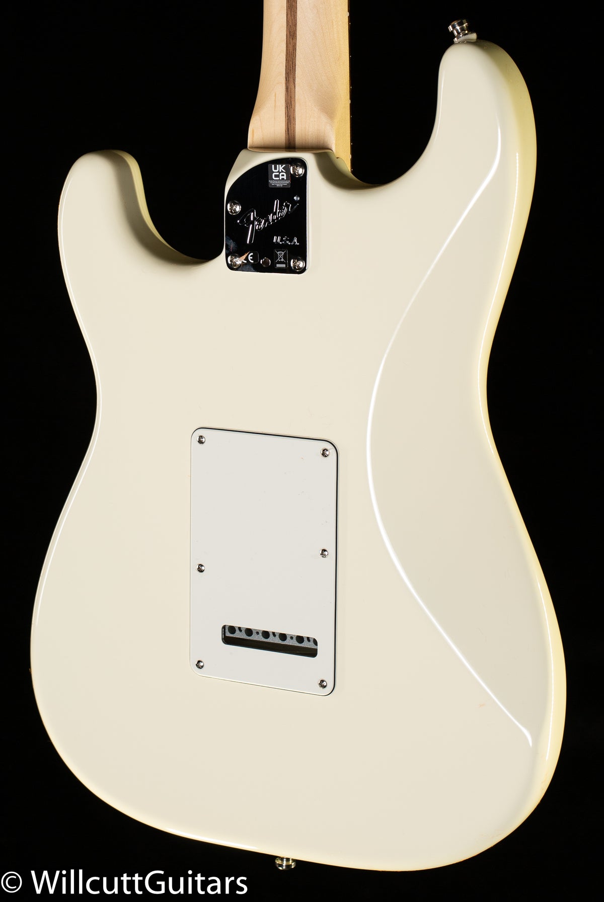 Fender Jeff Beck Stratocaster, Rosewood Fingerboard, Olympic White (661)