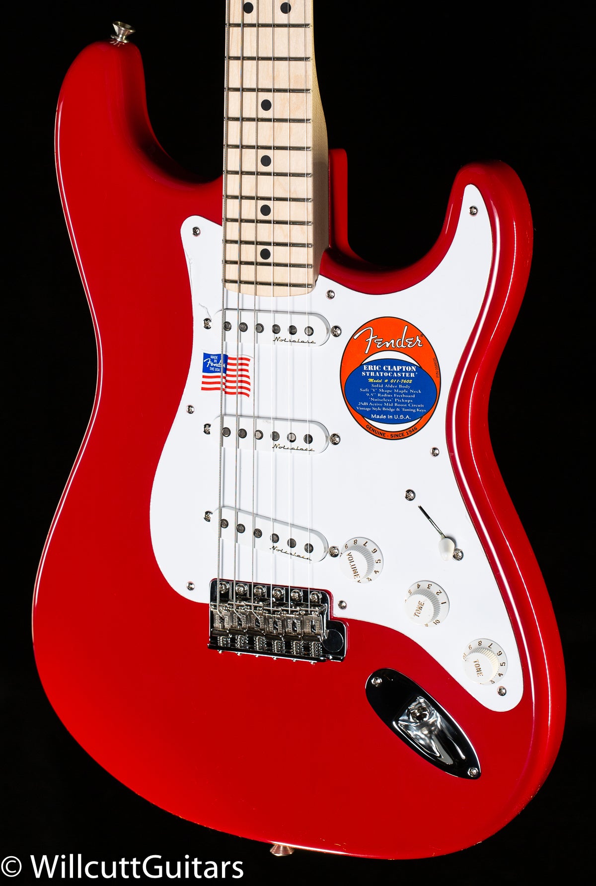 Fender Eric Clapton Stratocaster Maple Fingerboard Torino Red (304)