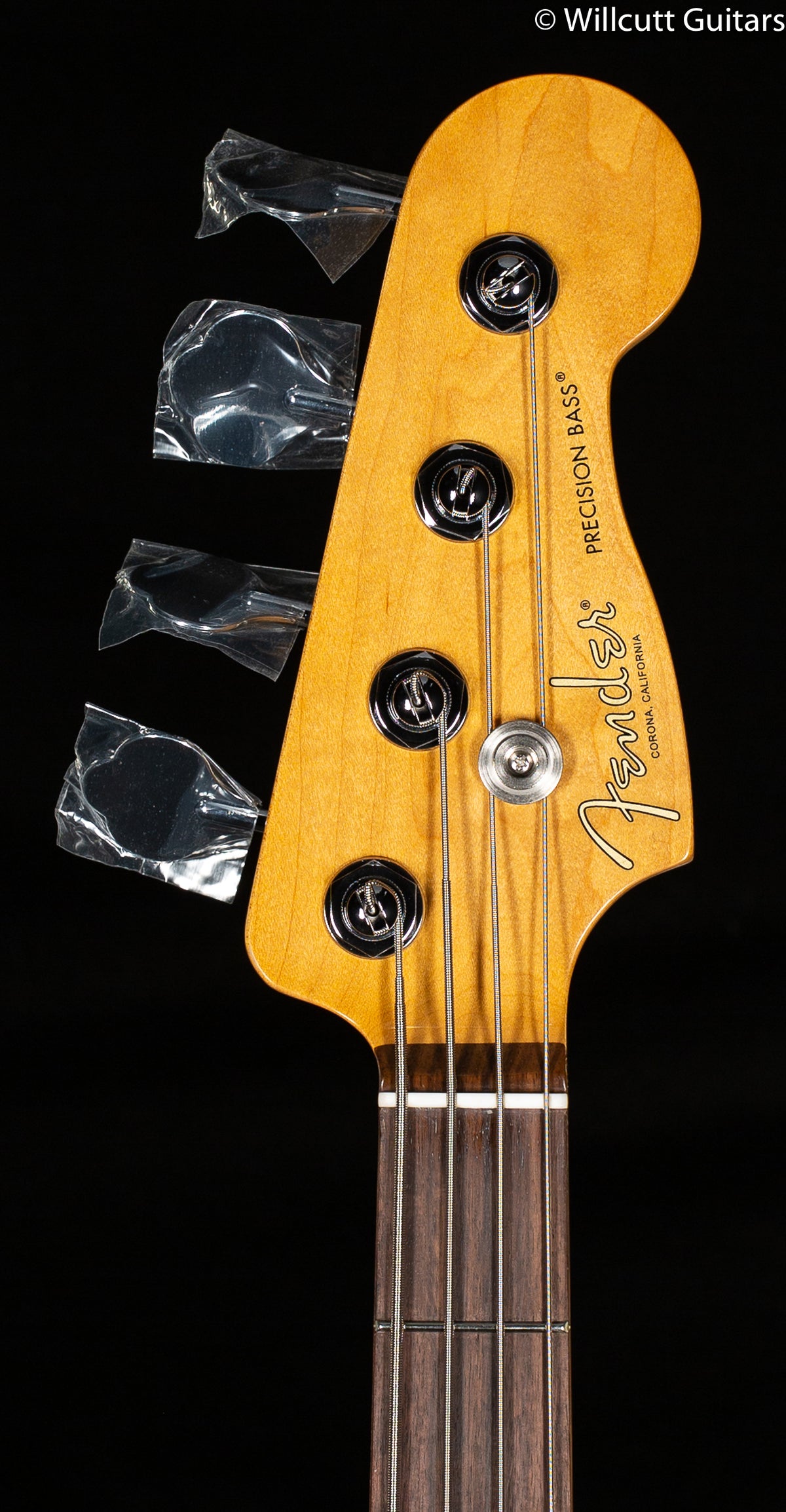 Fender American Professional II Precision Bass, Rosewood Fingerboard, Olympic White (955) Bass Guitar