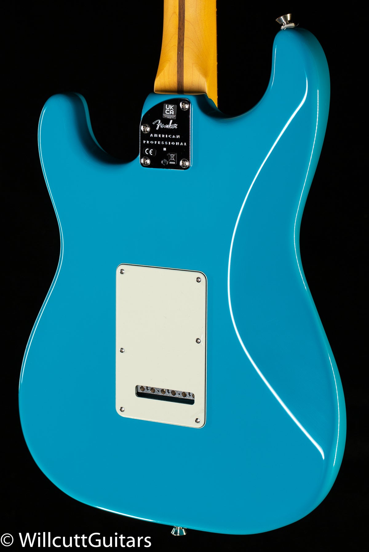 Fender American Professional II Stratocaster HSS, Rosewood Fingerboard, Miami Blue (609)