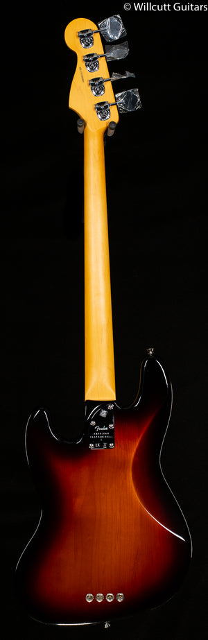 Fender American Professional II Jazz Bass, Rosewood Fingerboard, 3-Color Sunburst (891) Bass Guitar