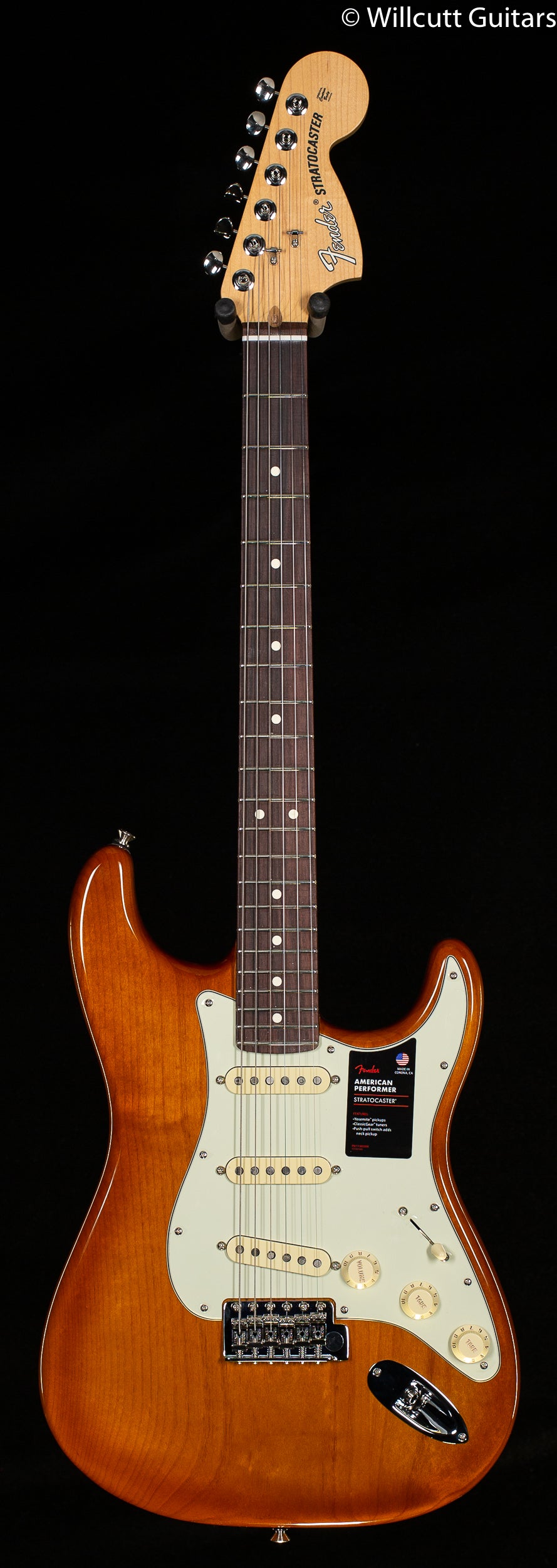 Fender American Performer Stratocaster Rosewood Fingerboard Honey 