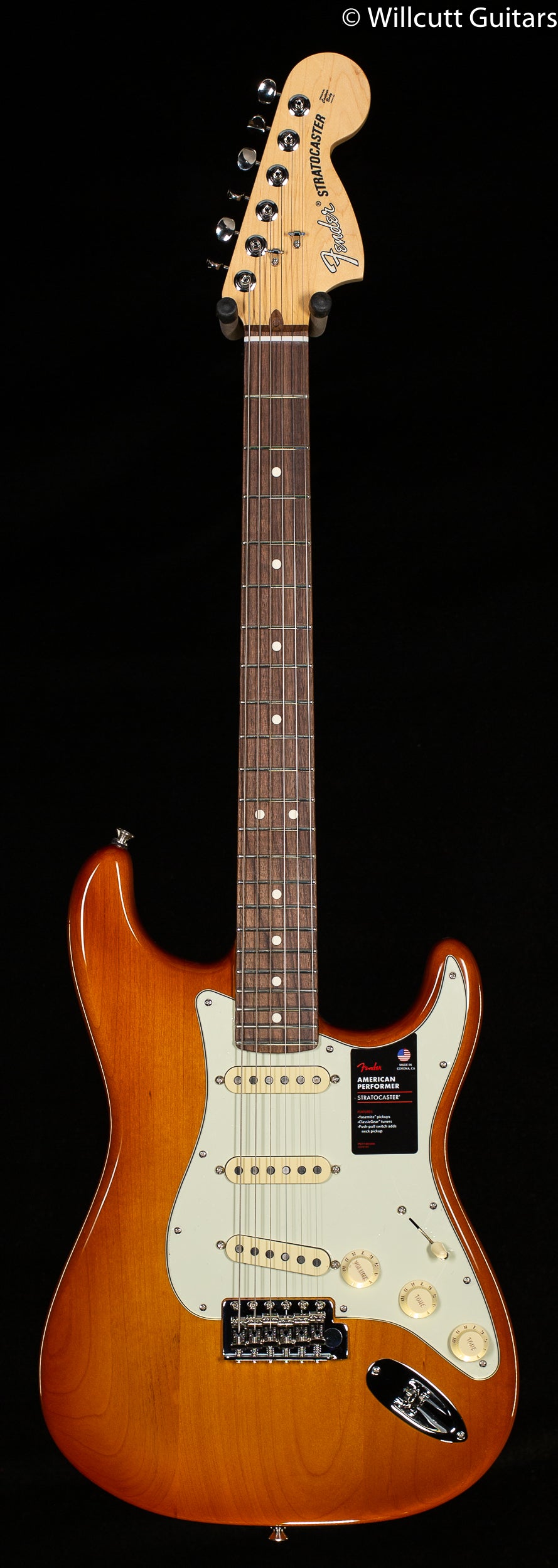 Fender American Performer Stratocaster Rosewood Fingerboard Honey