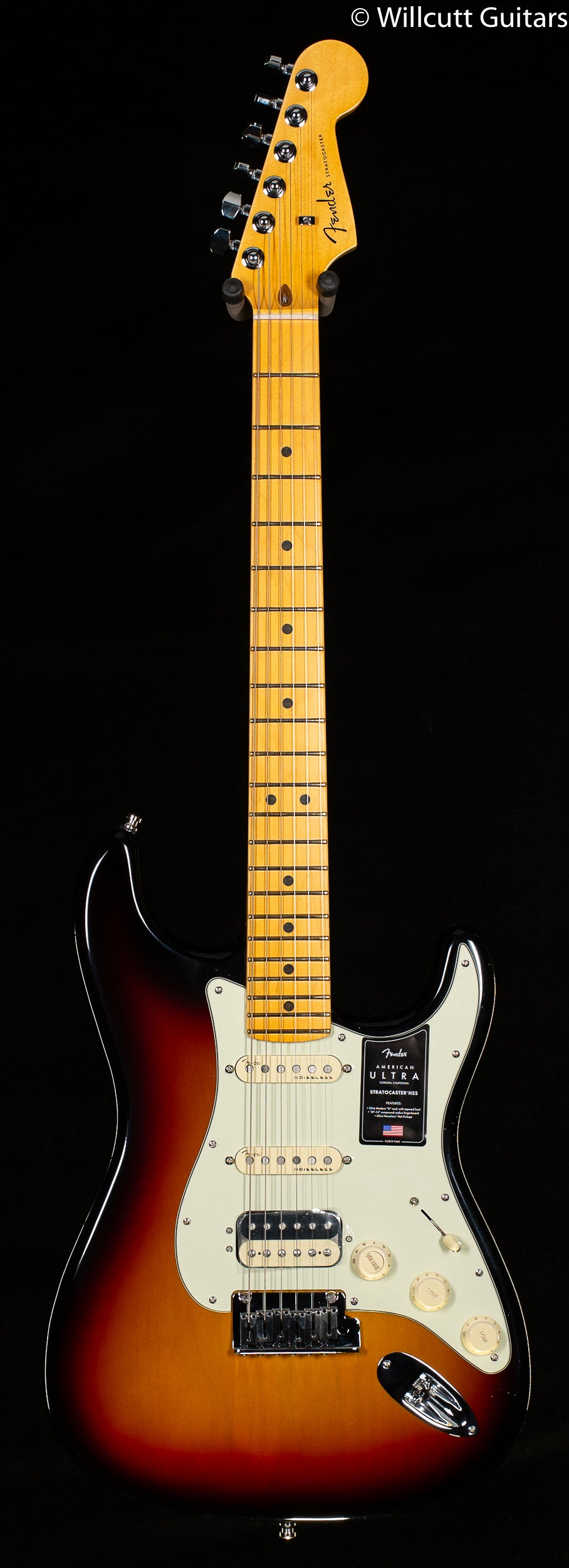 Fender American Ultra Stratocaster HSS Ultraburst Maple - Willcutt