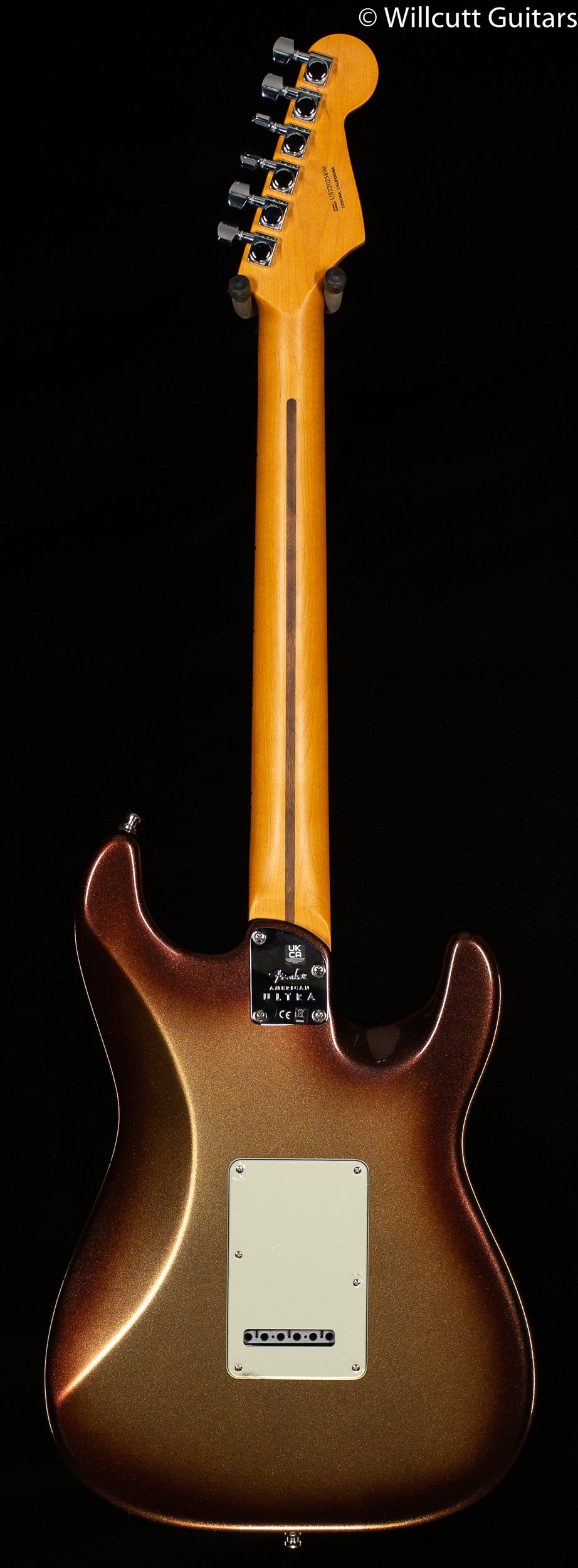 Fender American Ultra Stratocaster Maple Fingerboard Mocha Burst Left-Hand (890)