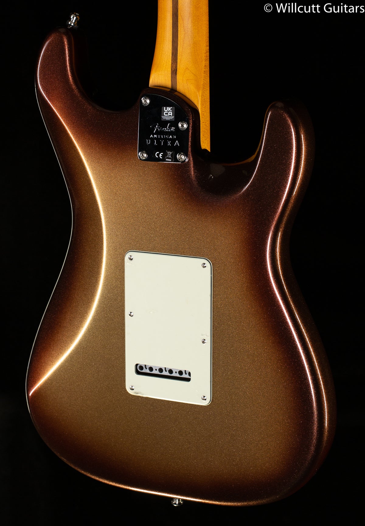 Fender American Ultra Stratocaster Maple Fingerboard Mocha Burst Left-Hand (890)