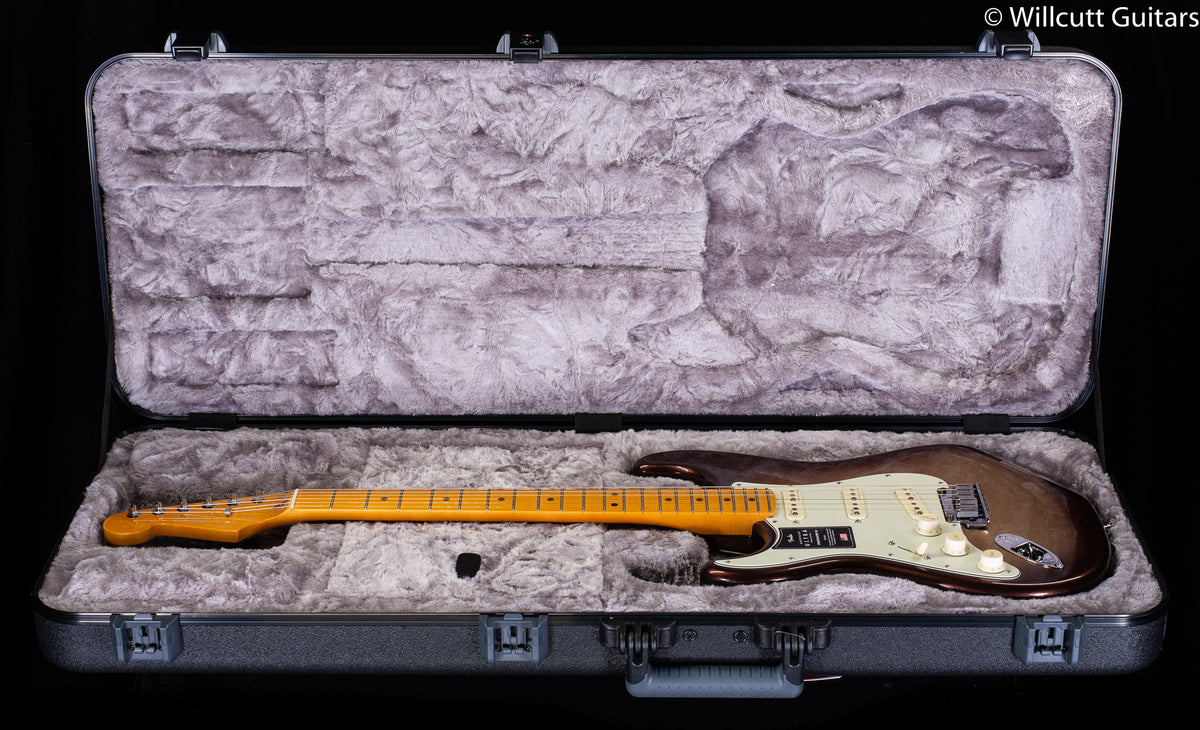 Fender American Ultra Stratocaster Maple Fingerboard Mocha Burst Left-Hand (890)