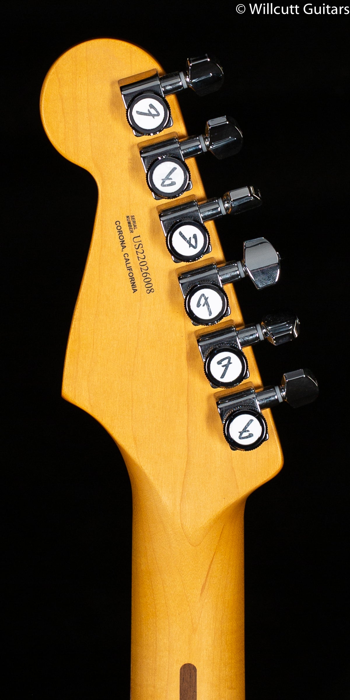 Fender American Ultra Stratocaster Arctic Pearl Rosewood Fingerboard (008)