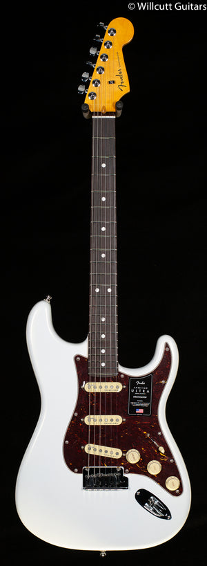 Fender American Ultra Stratocaster Arctic Pearl Rosewood Fingerboard (027)