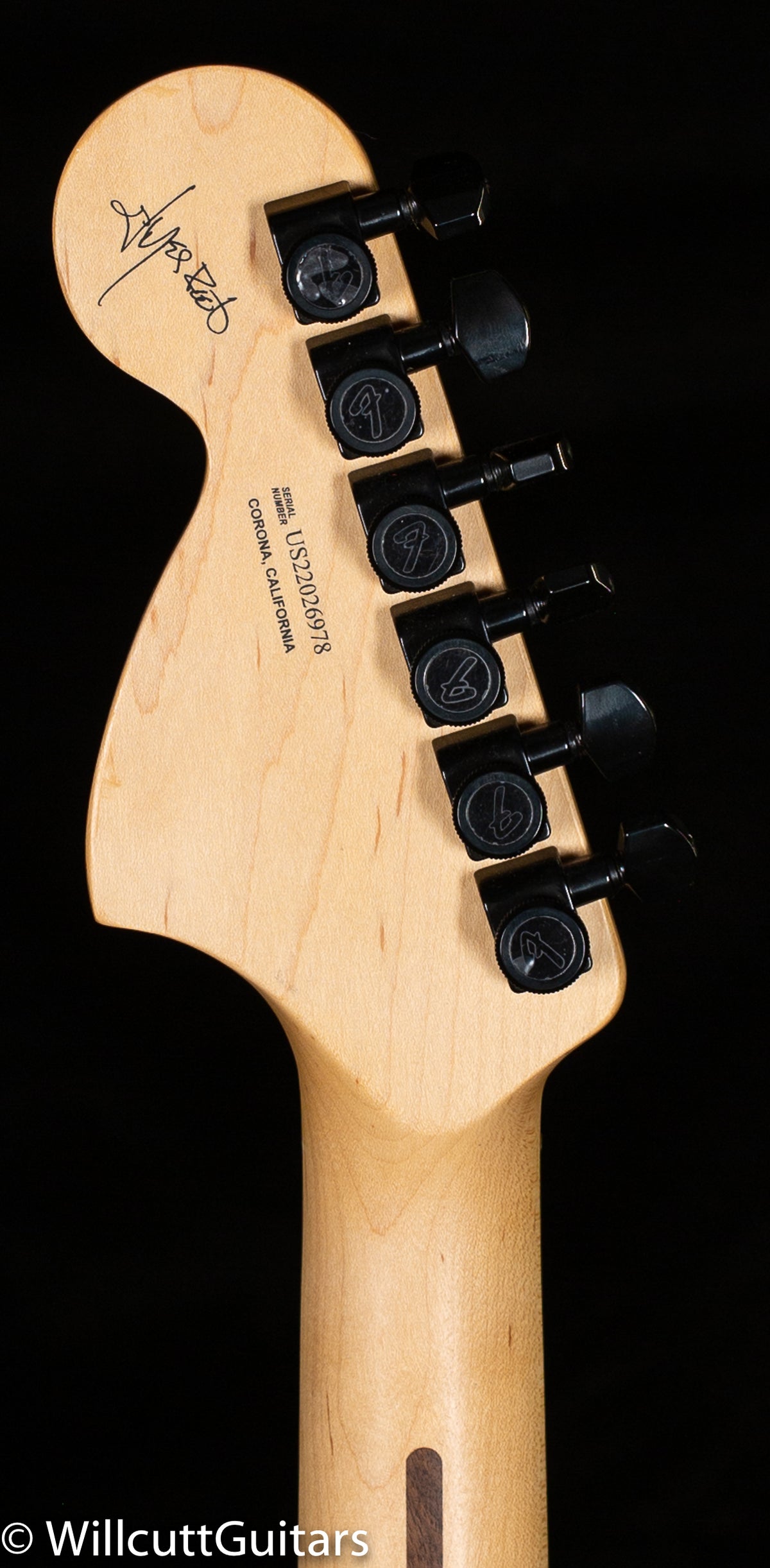 Fender Jim Root Stratocaster Ebony Fingerboard Flat Black (978)