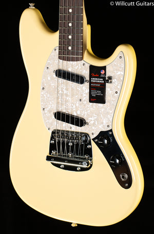 Fender American Performer Mustang, Rosewood Fingerboard, Vintage White (325)