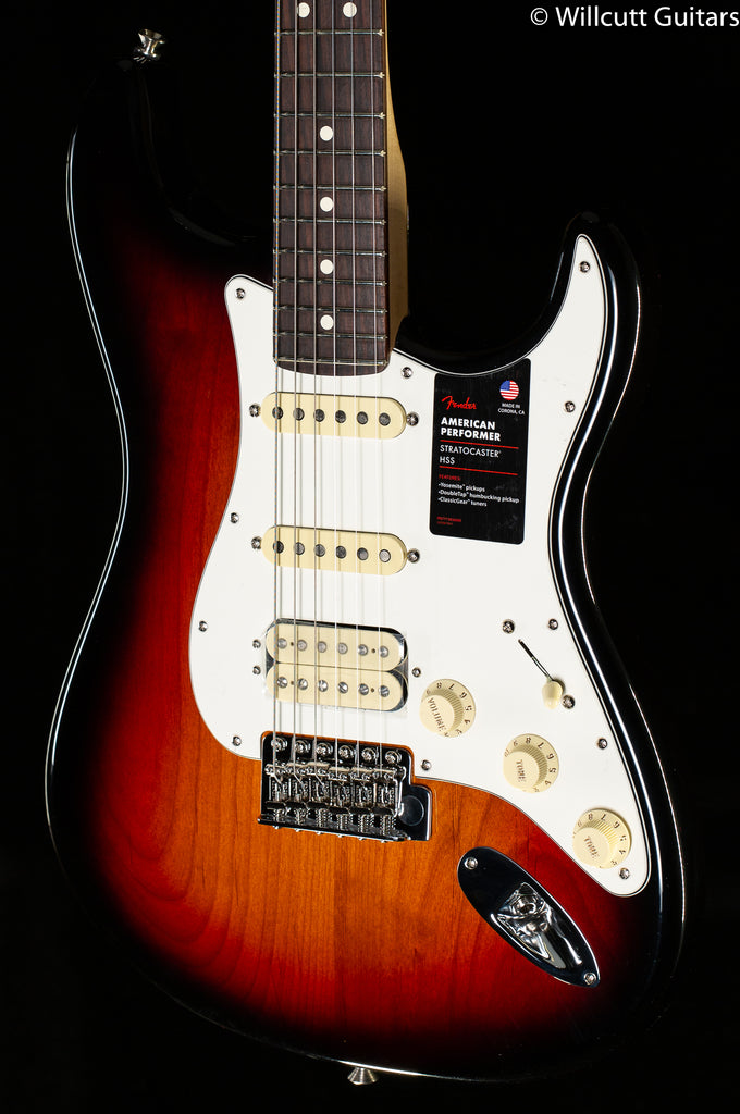 Fender American Performer Stratocaster HSS Rosewood Fingerboard 3