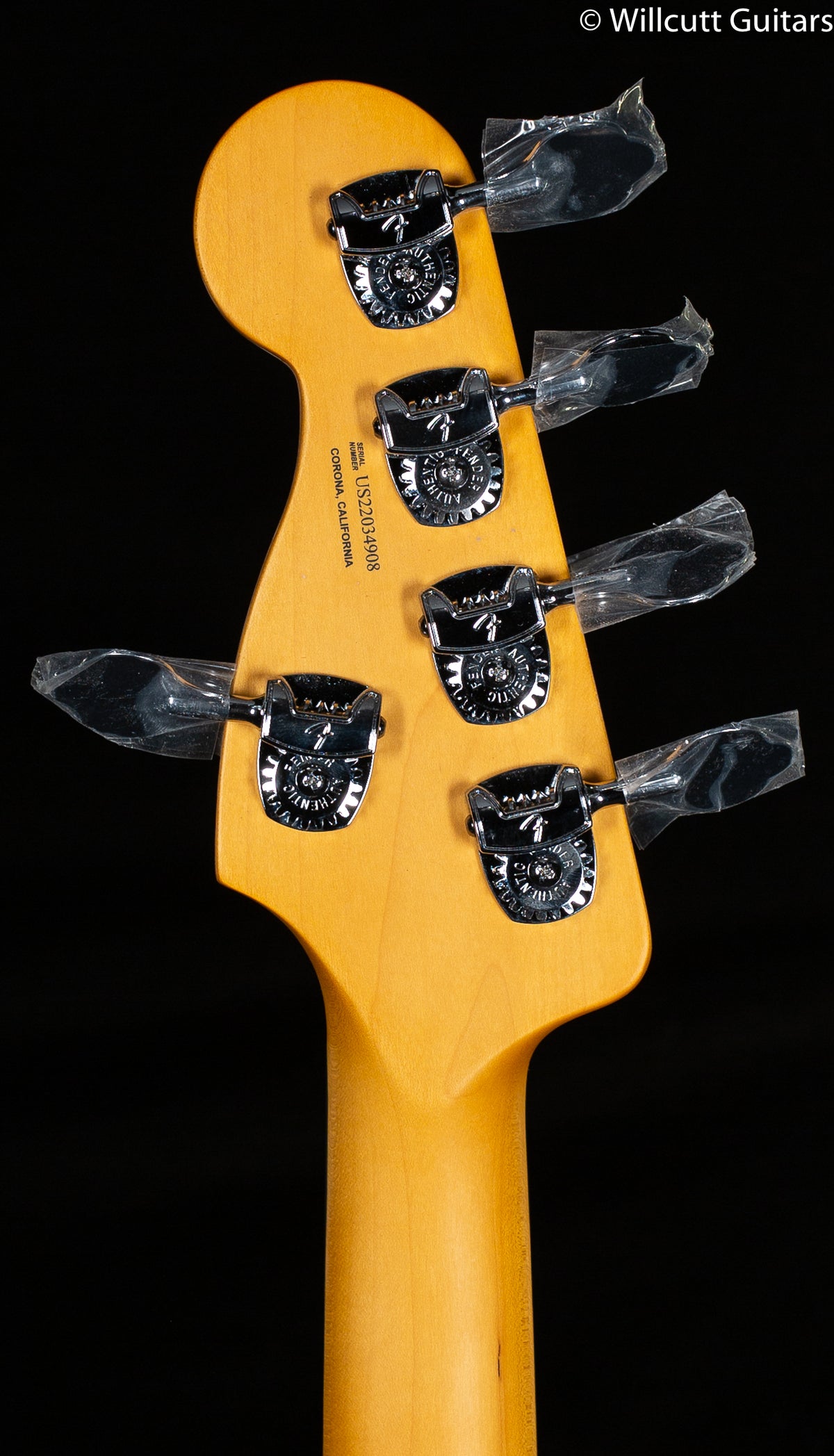 Fender American Ultra Jazz Bass V Maple Fingerboard Arctic Pearl (908)