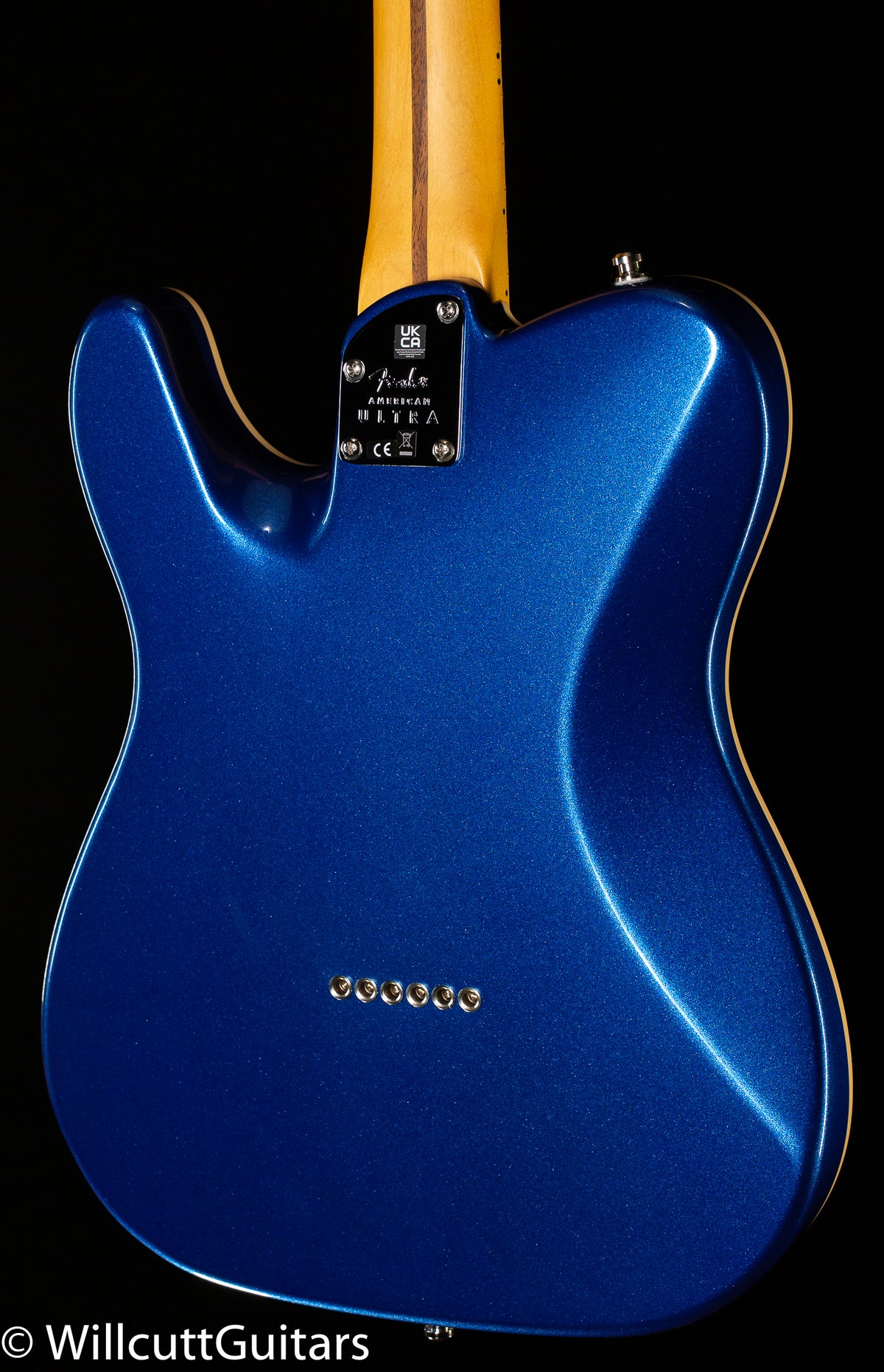 Fender American Ultra Telecaster Maple Fingerboard Cobra Blue (833)