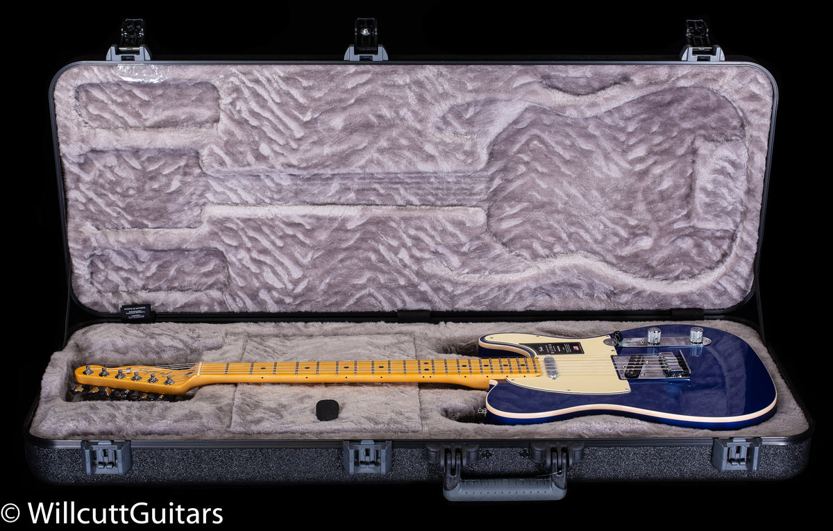Fender American Ultra Telecaster Maple Fingerboard Cobra Blue (833)