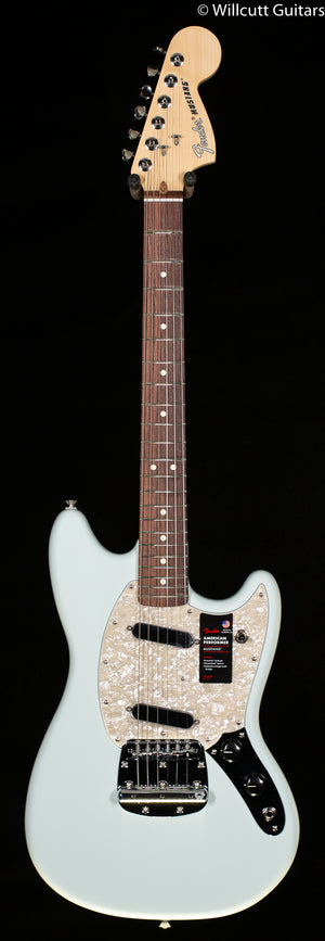 Fender American Performer Mustang Rosewood Fingerboard Sonic Blue (007)