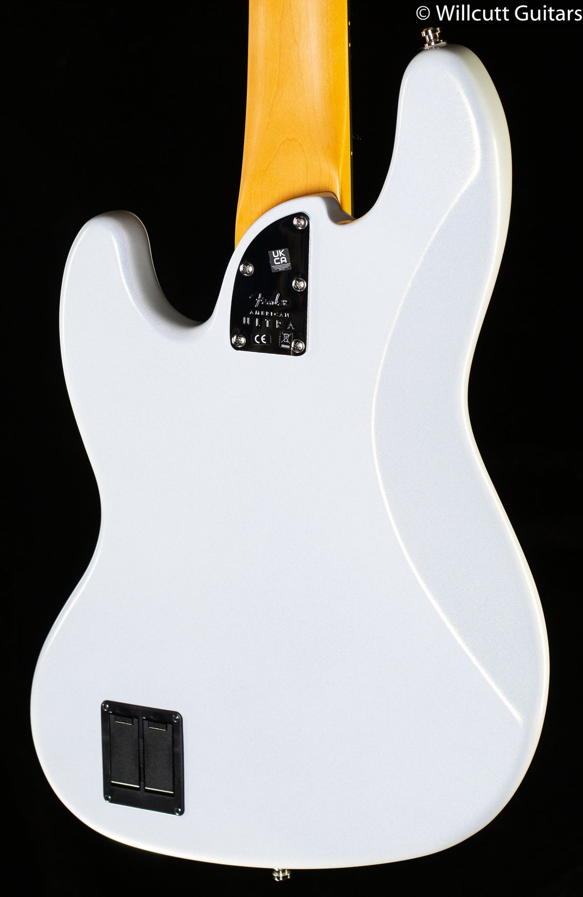 Fender American Ultra Jazz Bass V Maple Fingerboard Arctic Pearl (046)