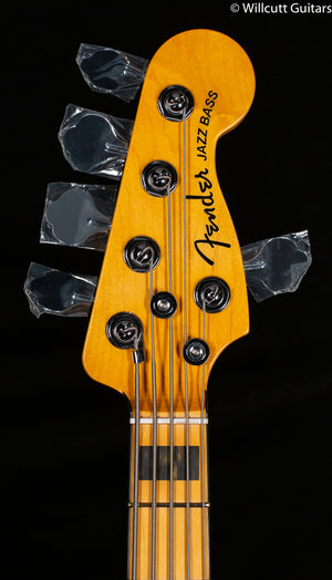 Fender American Ultra Jazz Bass V Maple Fingerboard Arctic Pearl (046)