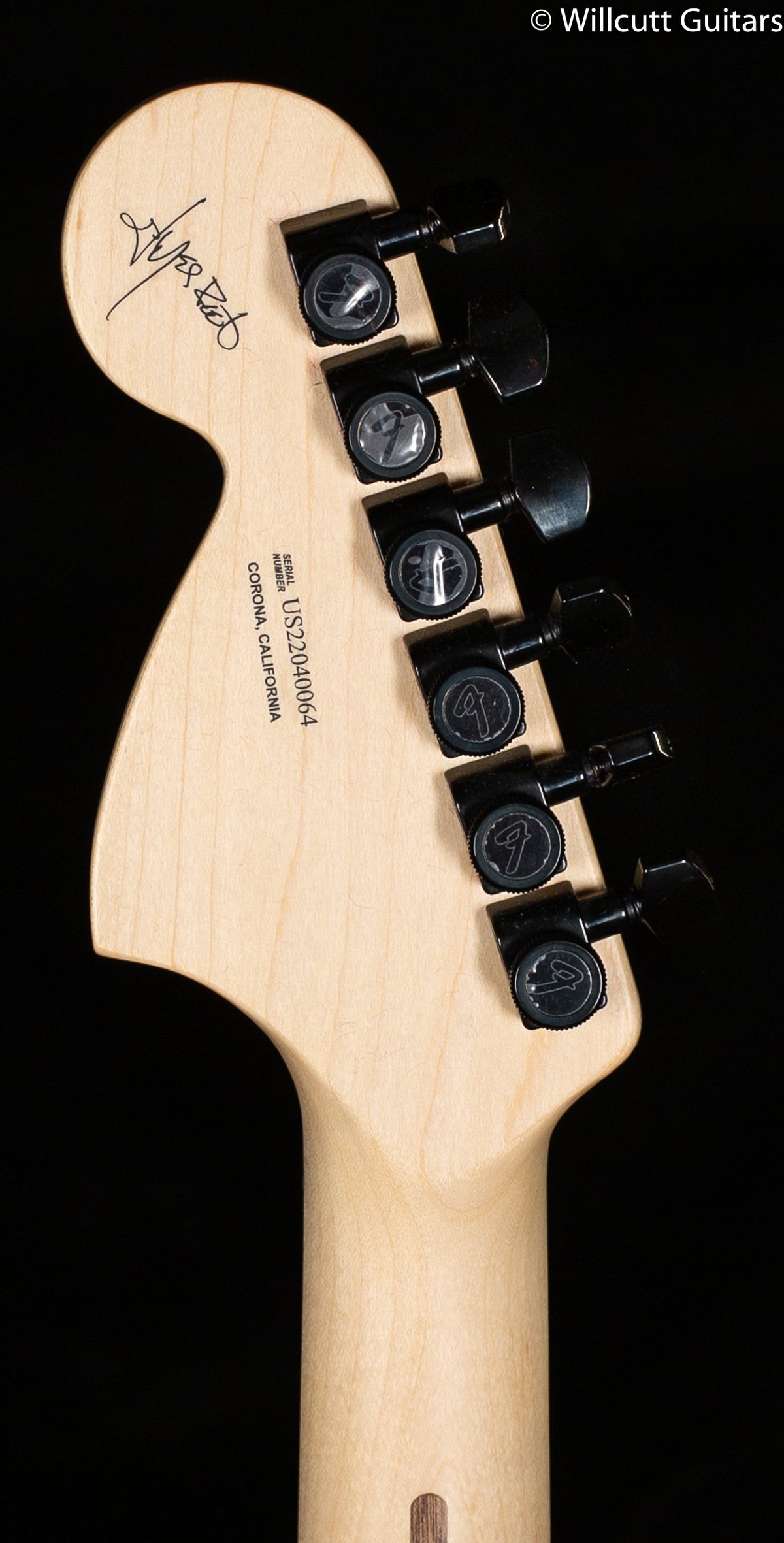 Fender Jim Root Stratocaster Ebony Fingerboard Flat Black (064)