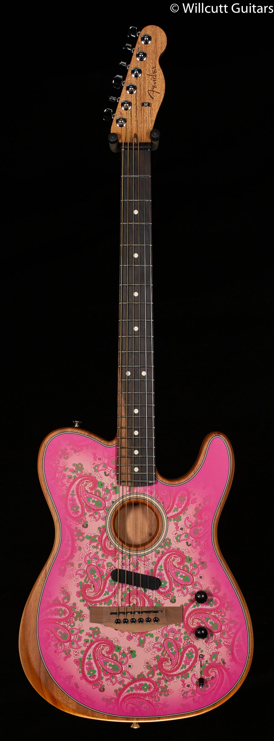 Fender American Acoustasonic Telecaster Pink Paisley